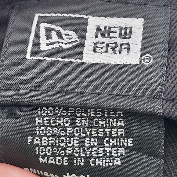 Miami Marlins 9FORTY New Era Black Adjustable Hook Loop‎ Hat - Picture 7 of 8